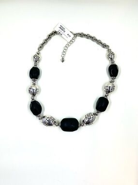 Brighton Necklace Kismet Black Onyx Chunky Necklace